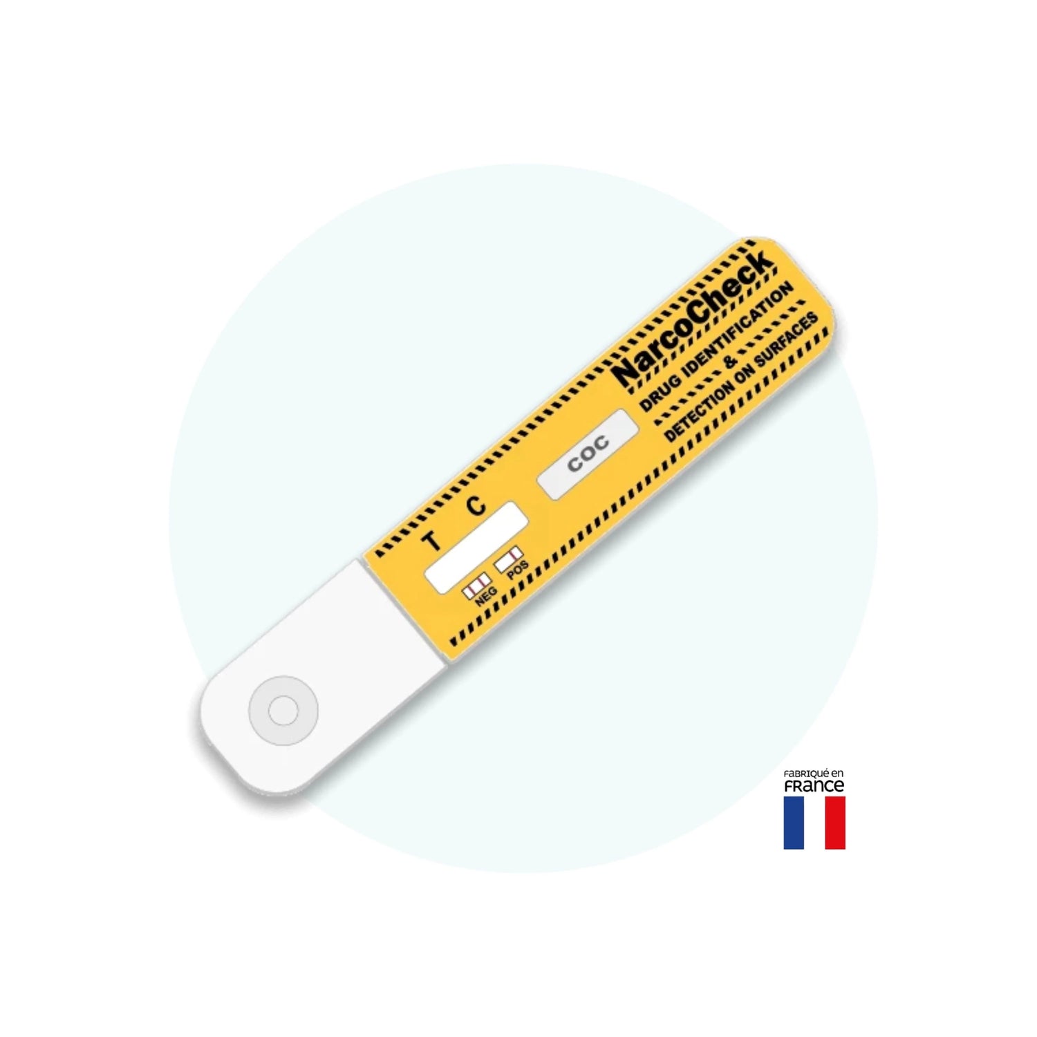 Test de détection de drogue sur surface pour particuliers - NarcoCheck**