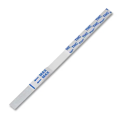 Bandelette de test urinaire THC NarcoCheck® pour dépistage rapide et fiable du cannabis, idéale pour un usage particulier ou professionnel.
