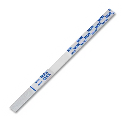 Bandelette de test de dépistage Héroïne et Morphine NarcoCheck, test urinaire rapide et fiable pour usage à domicile.